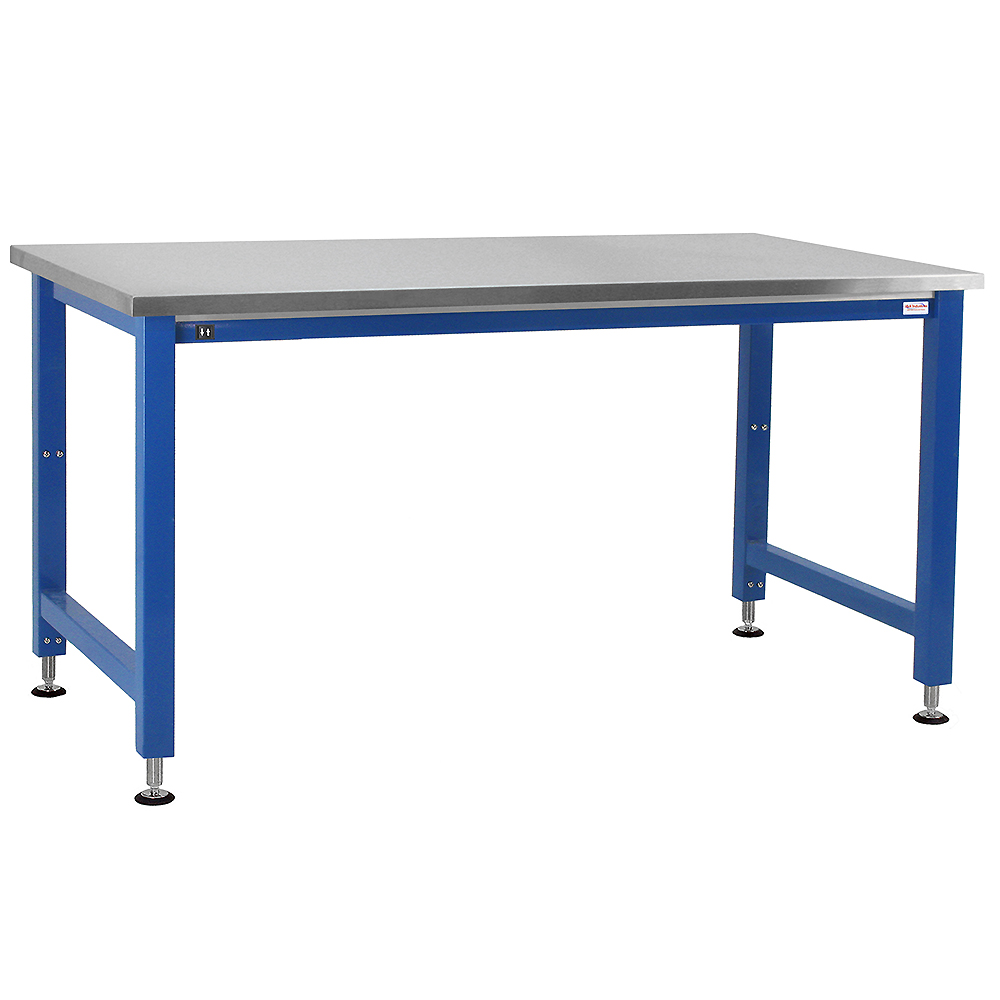 JA1000 Electric Hydraulic Lift Workbench 12" Stroke with Stainless Steel Work Surface