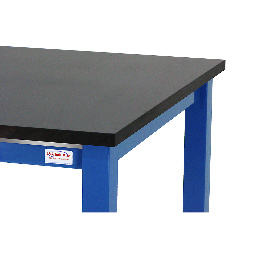 JA1000 Manual Hydraulic Lift Workbench 12" Stroke with 1" Phenolic Resin Work Surface - Image 2