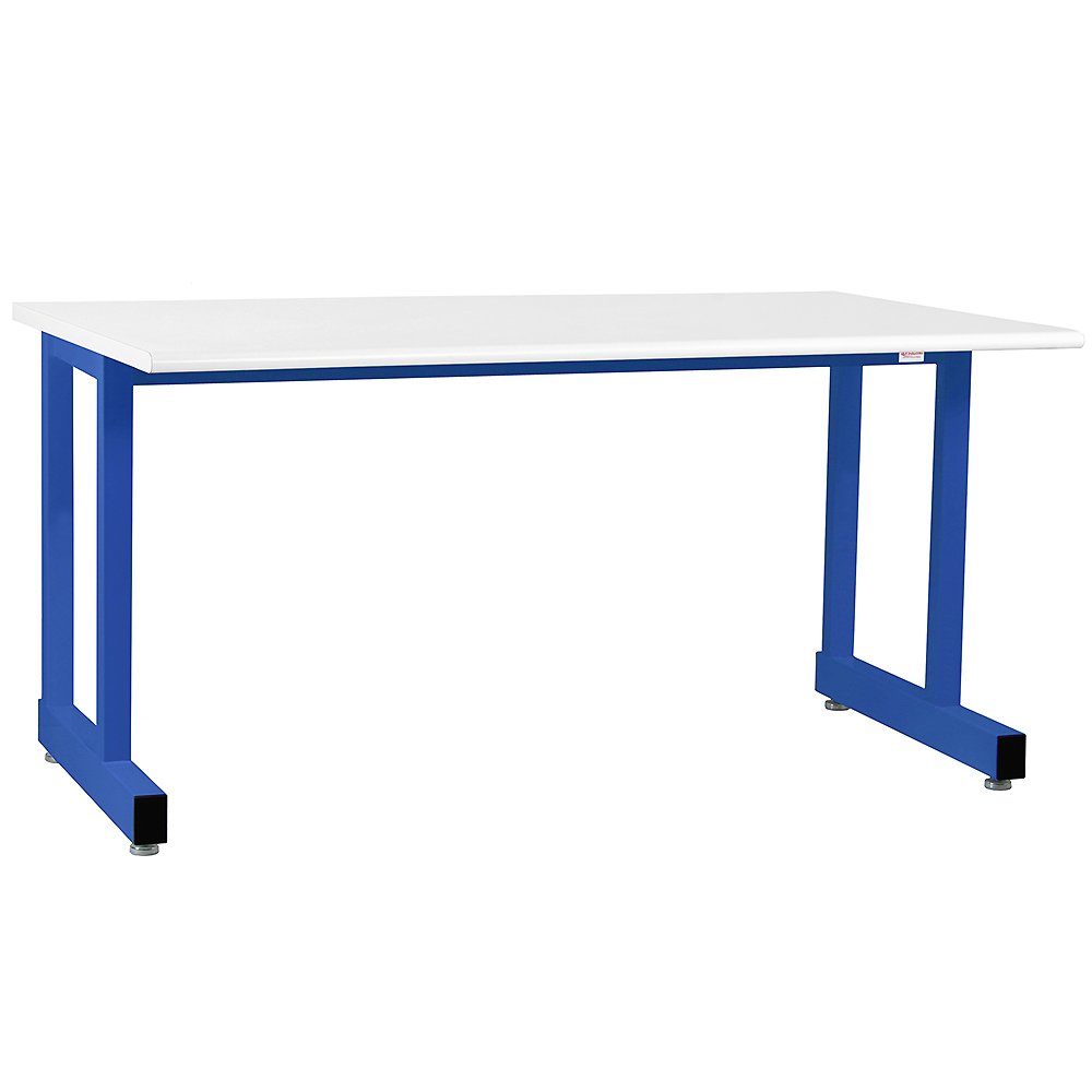 JA5000 Workbench with Cleanroom Laminate, Round Front Edge