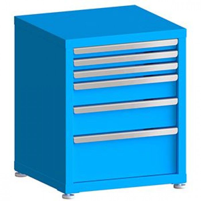 130# Capacity Drawer Cabinet, 2",2",2",4",5",8" drawers, 27" H x 22" W x 21" D