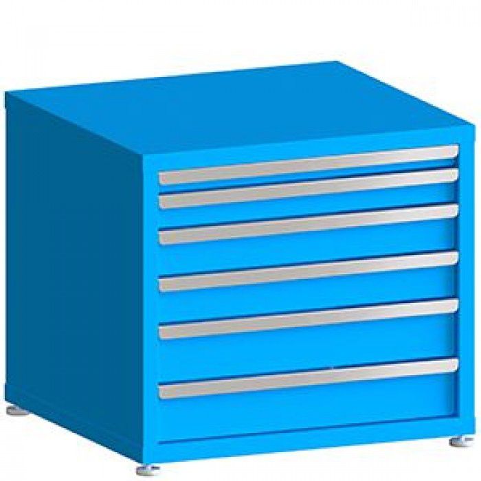 100# Capacity Drawer Cabinet, 2",3",4",4",5",5" drawers, 27" H x 30" W x 28" D