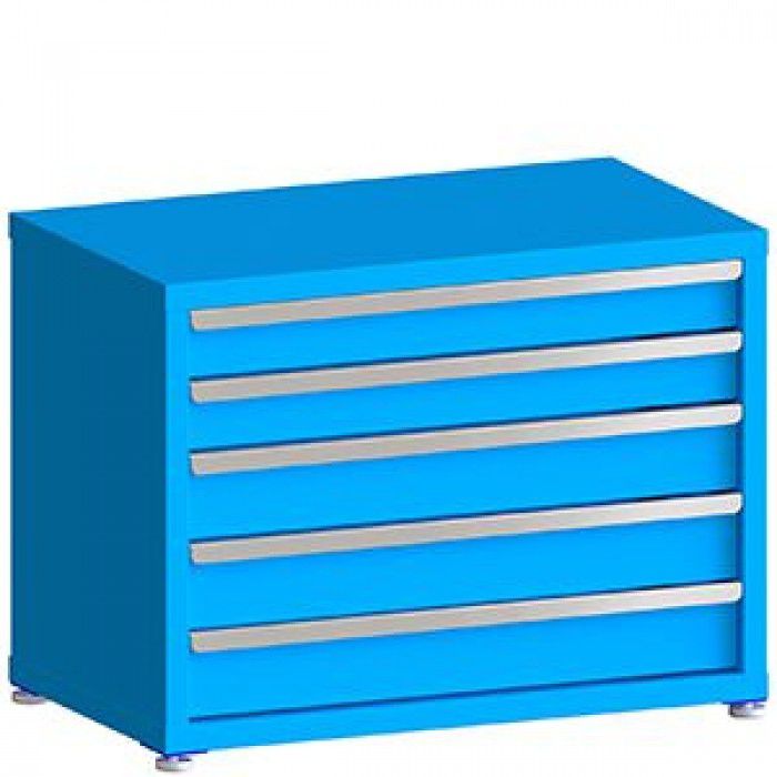 130# Capacity Drawer Cabinet, 4",4",5",5",5" drawers, 27" H x 36" W x 21" D