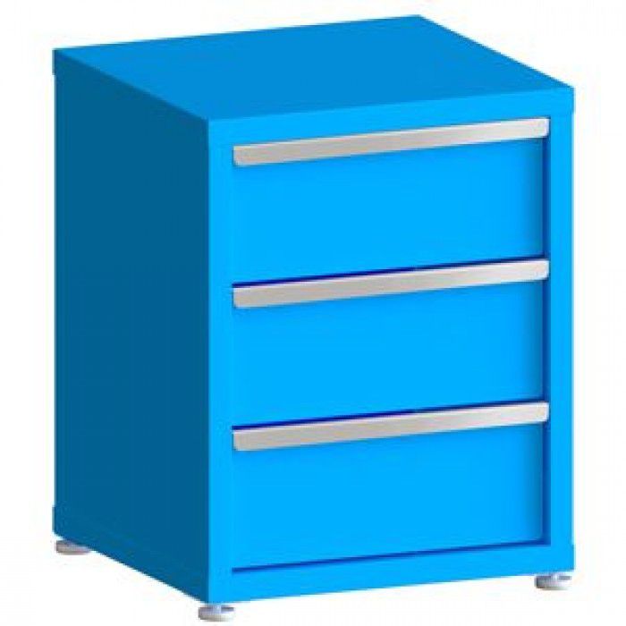 130# Capacity Drawer Cabinet, 8",8",8" drawers, 28" H x 22" W x 21" D
