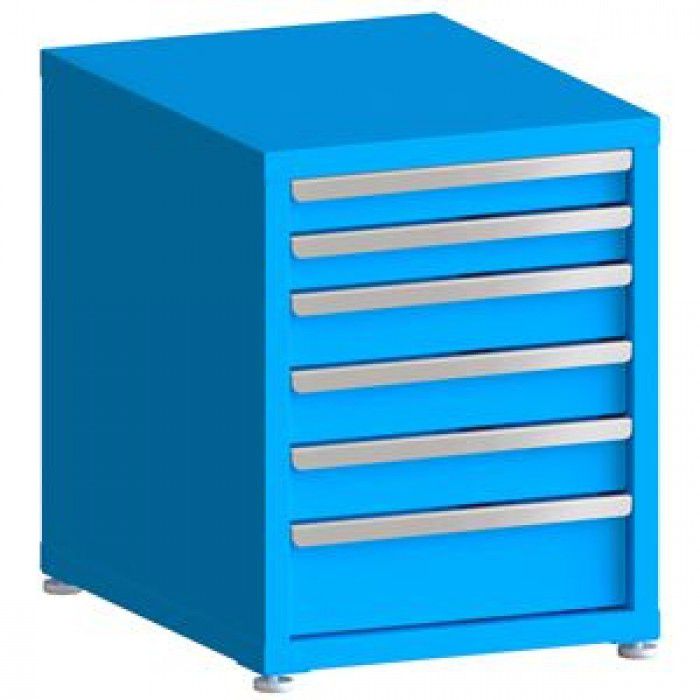 100# Capacity Drawer Cabinet, 4",5",5",10" Drawers, 28" H x 22" W x 28" D