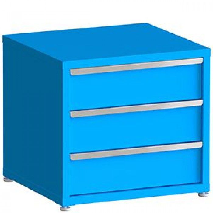 200# Capacity Drawer Cabinet, 8",8",8" drawers, 28" H x 30" W x 28" D