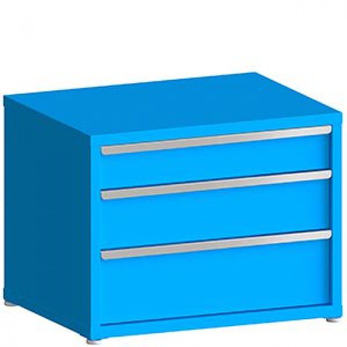 200# Capacity Drawer Cabinet, 6",8",10" drawers, 28" H x 36" W x 21" D