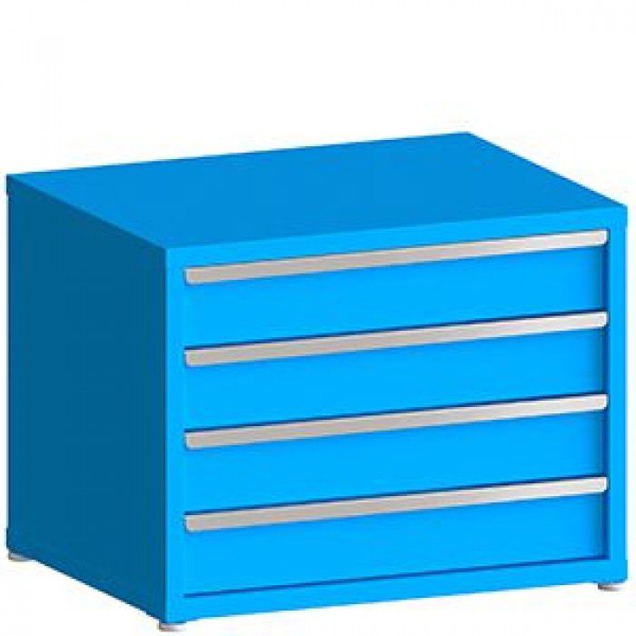 200# Capacity Drawer Cabinet, 6",6",6",6" drawers, 28" H x 36" W x 21" D