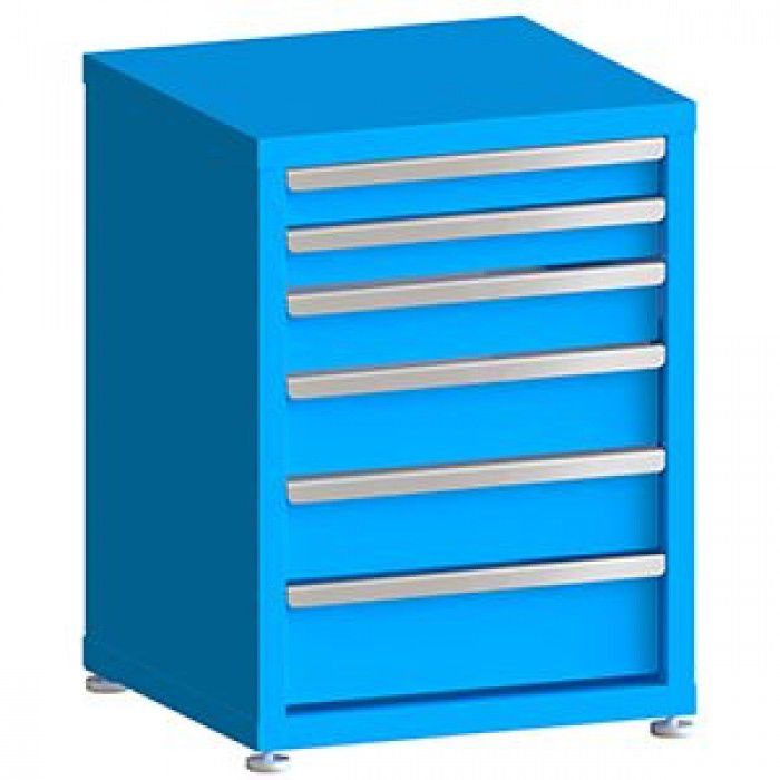 200# Capacity Drawer Cabinet, 3",3",4",5",5",6" drawers, 30" H x 22" W x 21" D