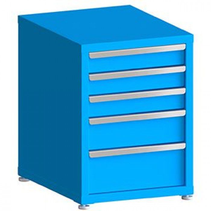 200# Capacity Drawer Cabinet, 4",4",4",6",8" drawers, 30" H x 22" W x 28" D