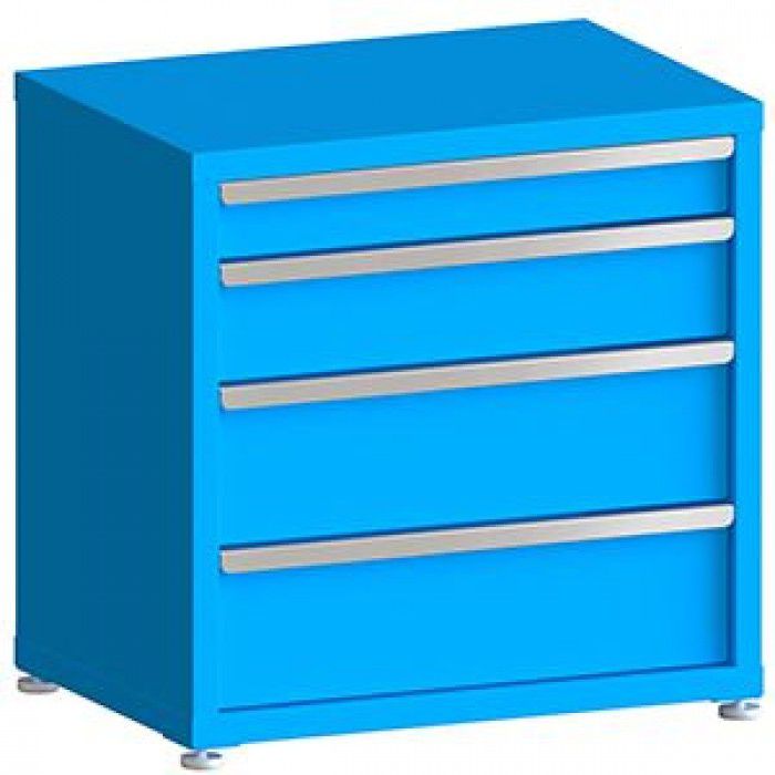 200# Capacity Drawer Cabinet, 4",6",8",8" drawers, 30" H x 30" W x 21" D