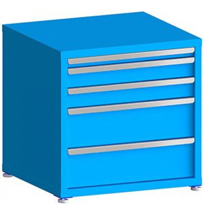 100# Capacity Drawer Cabinet, 2",4",4",8",8" drawers, 30" H x 30" W x 28" D