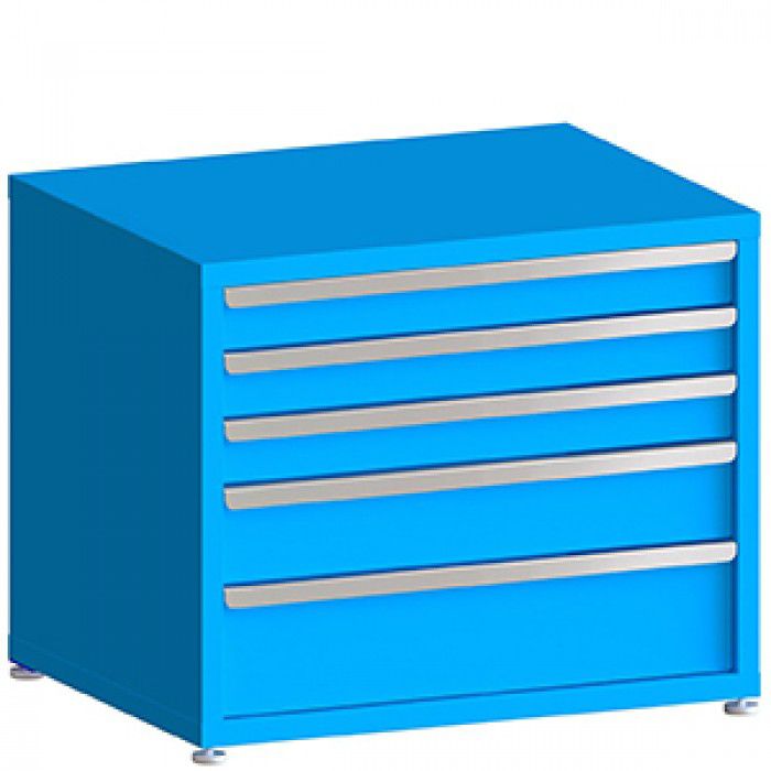 130# Capacity Drawer Cabinet, 4",4",4",6",8" drawers, 30" H x 36" W x 21" D