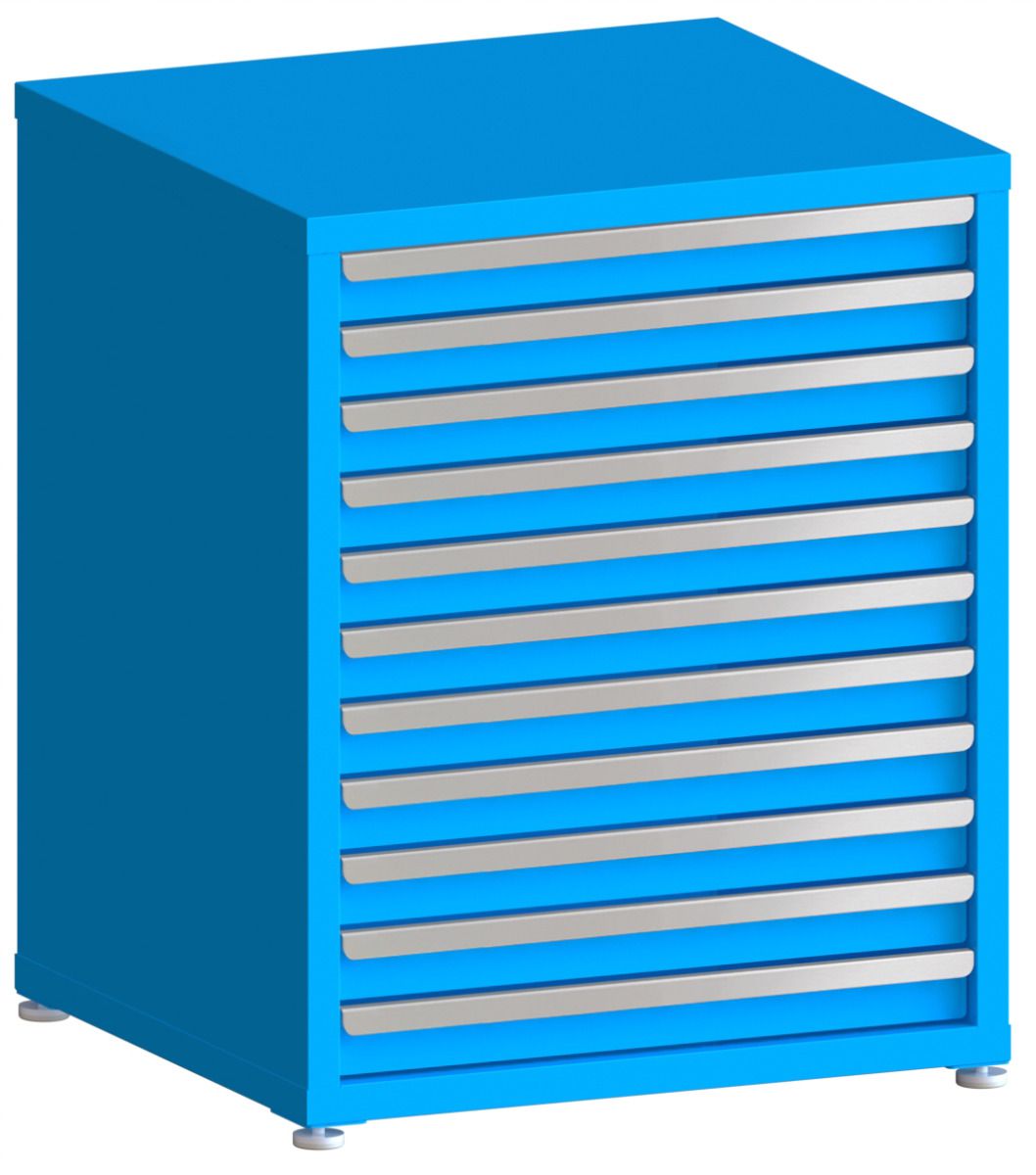 200# Capacity Drawer Cabinet, 3",3",3",3",3",3",3",3",3",3",3" drawers, 37" H x 30" W x 28" D