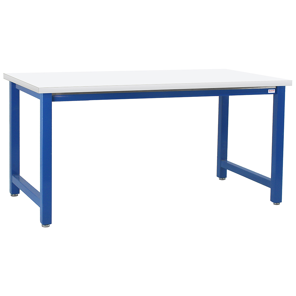 JA6000 Workbench with Cleanroom Laminate Top, Square Cut Edge