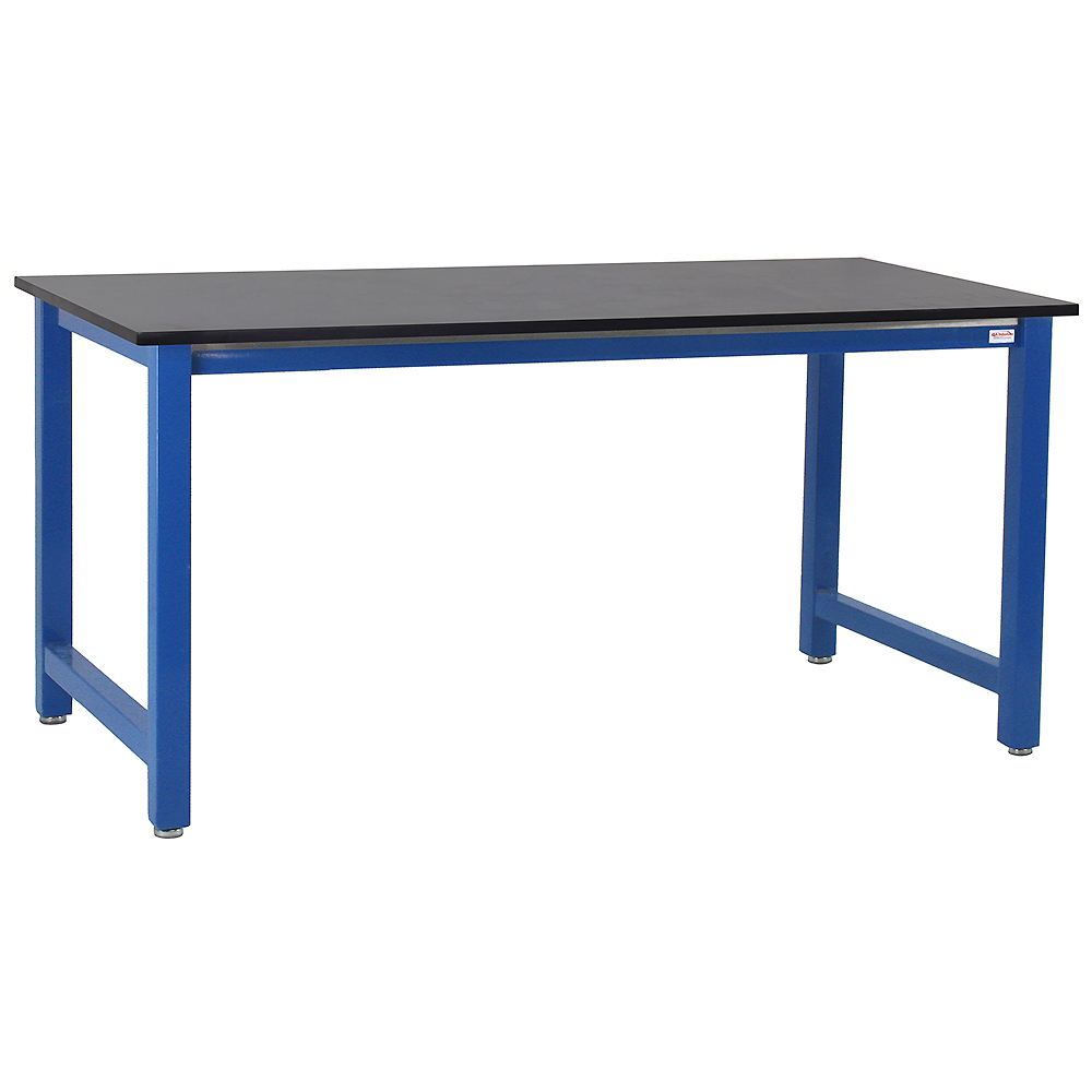 JA6000 Workbench with Phenolic Resin 3/4" Thick Top, Square Cut Edge