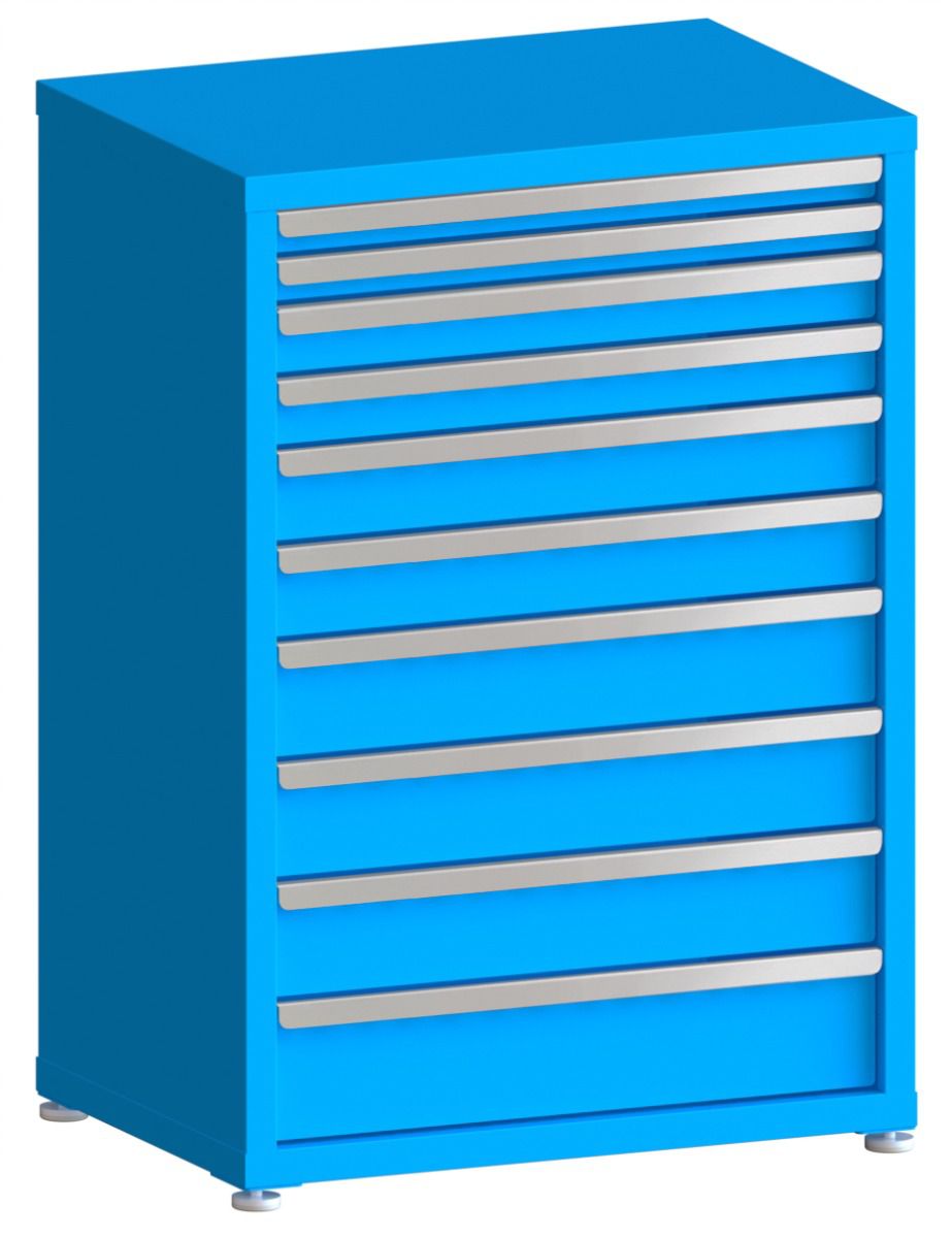 130# Capacity Drawer Cabinet, 2",2",3",3",4",4",5",5",5",6" drawers, 43" H x 30" W x 21" D
