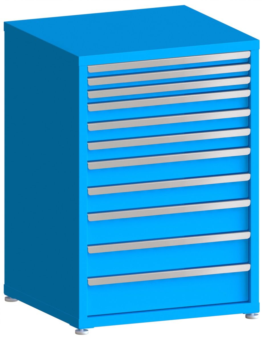 100# Capacity Drawer Cabinet, 2",2",2",3",3",3",4",4",5",5",6" drawers, 43" H x 30" W x 28" D