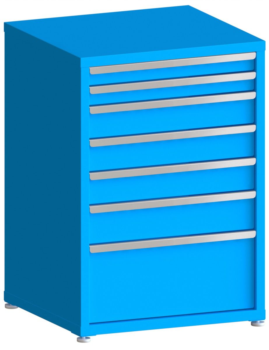 200# Capacity Drawer Cabinet, 3",3",5",5",5",6",12" drawers, 43" H x 30" W x 28" D
