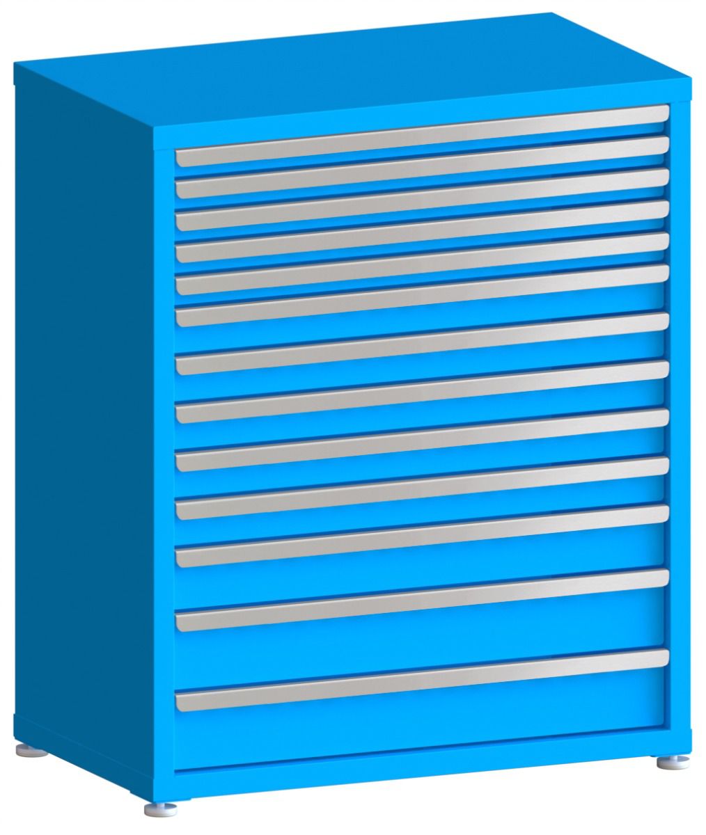 130# Capacity Drawer Cabinet, 2",2",2",2",2",3",3",3",3",3",4",5",5" drawers, 43" H x 36" W x 21" D