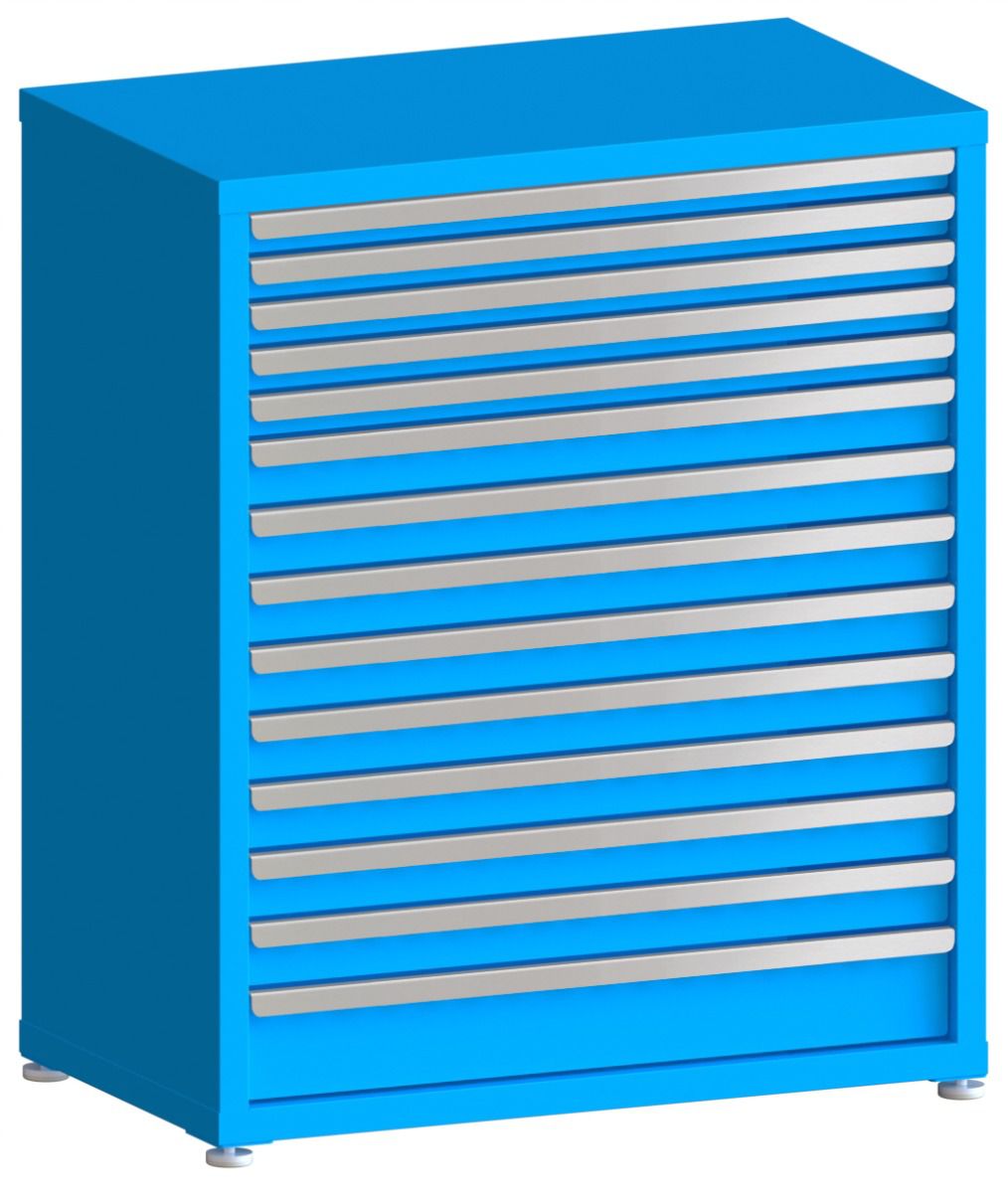 100# Capacity Drawer Cabinet, 2",2",2",2",2",3",3",3",3",3",3",3",3",5" drawers, 43" H x 36" W x 21" D
