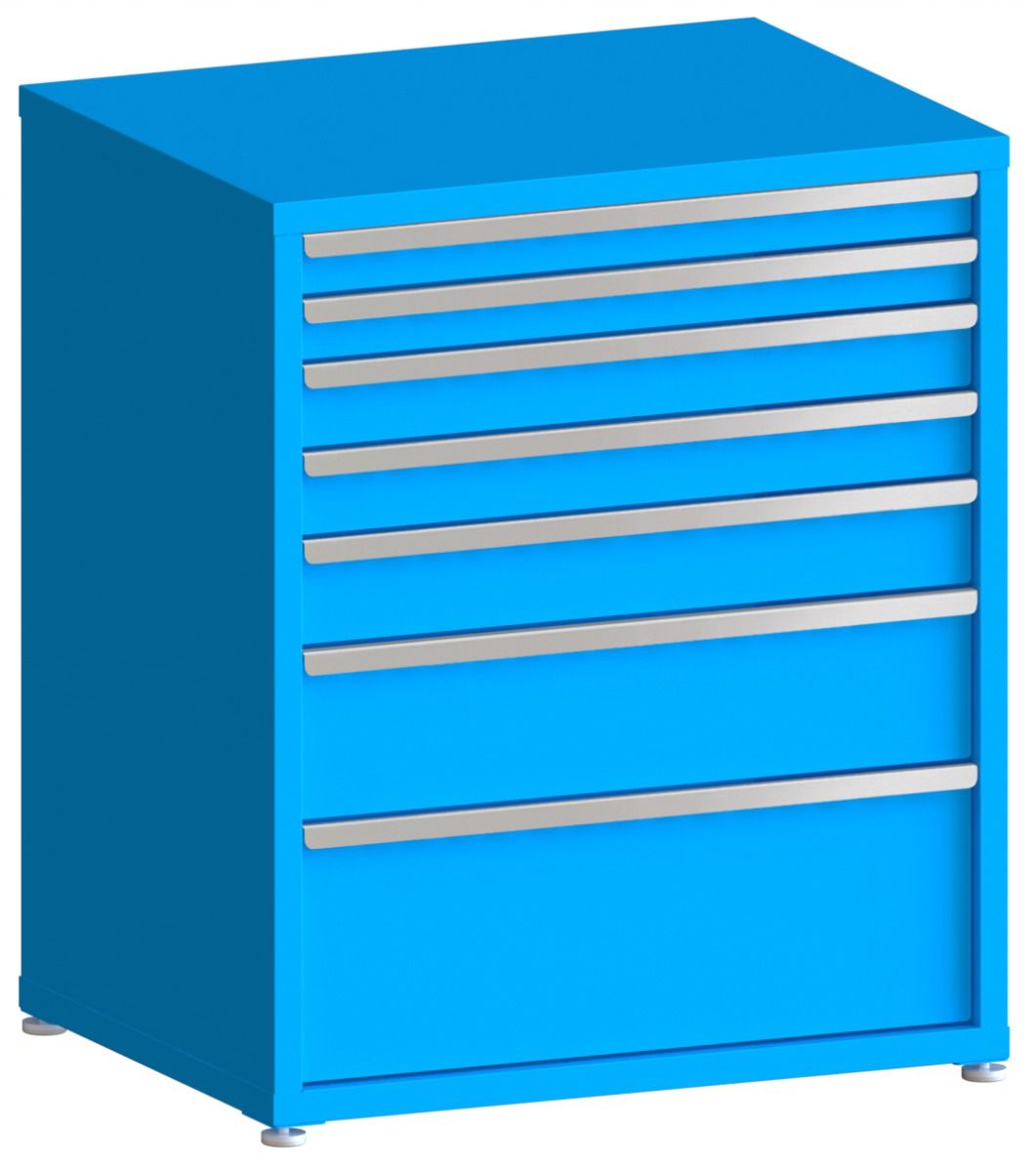 200# Capacity Drawer Cabinet, 3",3",4",4",5",8",12" drawers, 43" H x 36" W x 28" D