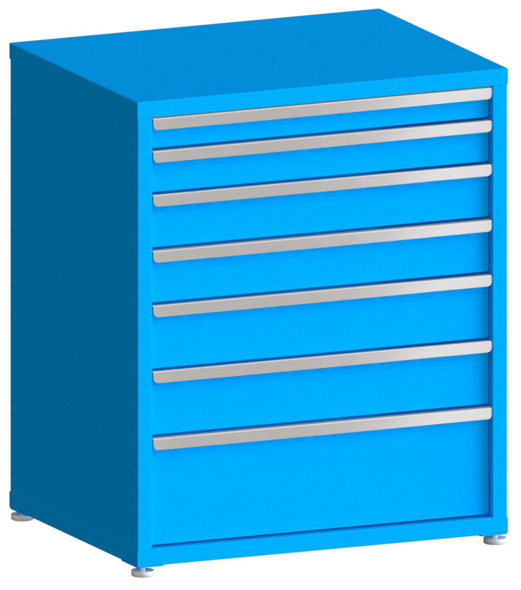 200# Capacity Drawer Cabinet, 3",4",5",5",6",6",10" drawers, 43" H x 36" W x 28" D