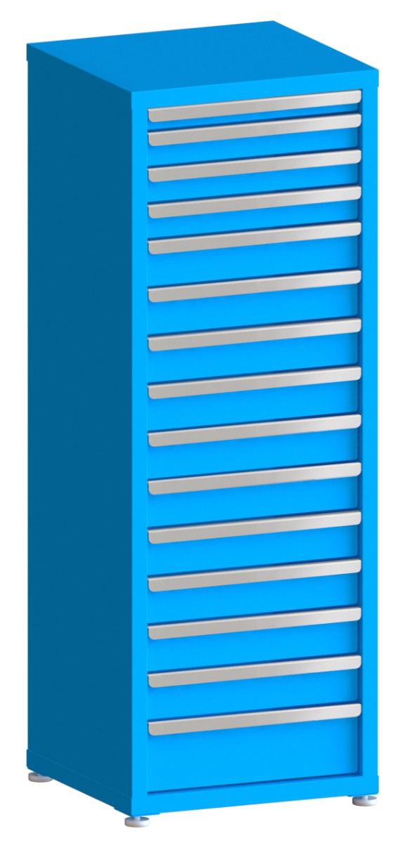 130# Capacity Drawer Cabinet, 2",3",3",3",4",4",4",4",4",4",4",4",4",4",6" drawers, 61" H x 22" W x 21" D