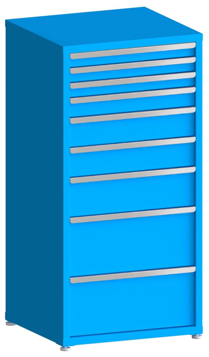 200# Capacity Drawer Cabinet, 3",3",3",4",6",6",8",12",12" drawers, 61" H x 30" W x 28" D