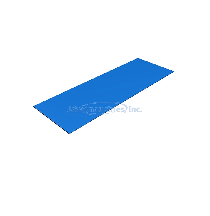 WORKSTATION 200, BLUE ESD SHELF MAT, 12" DEEP