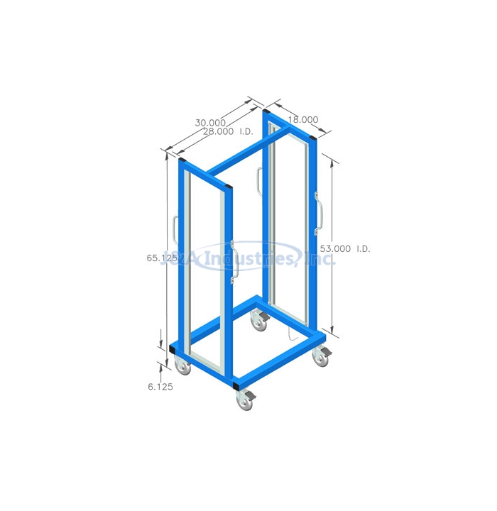 Vertical PC Board Cart, 30"®