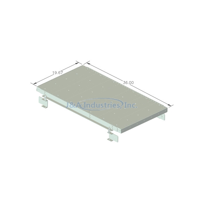 SHELF, VERTICAL PC BOARD CART, 22" X 37"®