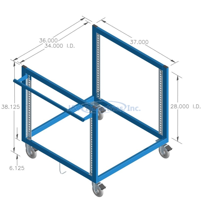 Open Style Welded Carts, 36"®