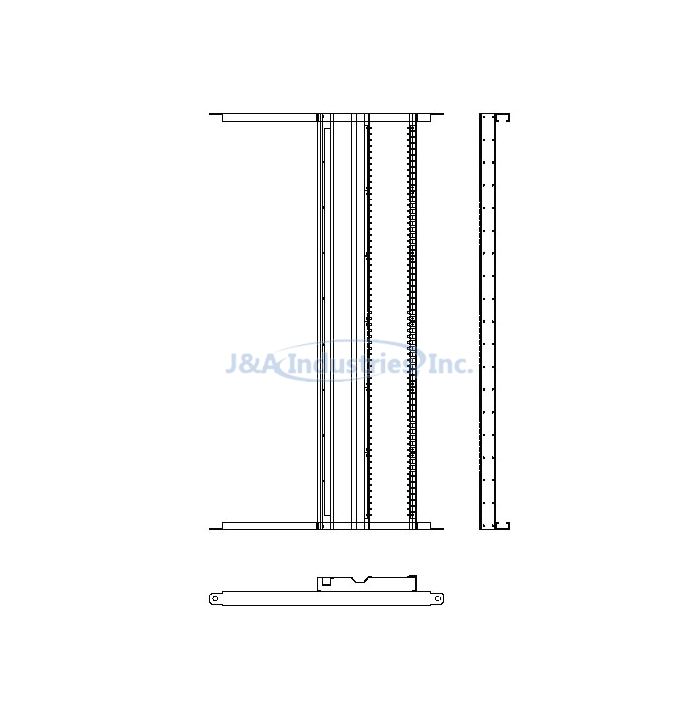 FEEDER RACK, 60" PANASONIC/KME/CREATE CM88