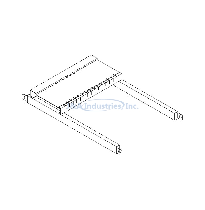 FEEDER RACK, 22" JUKI/ZEVATECH PLACEMAT, ALL