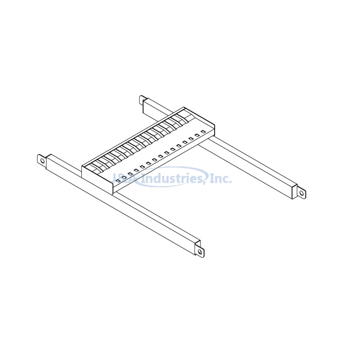 FEEDER RACK, 22" FUJI CP VI, VIII