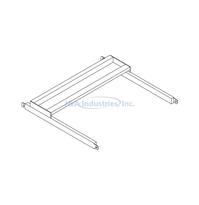 RACK, 36" PANASONIC (VERTICAL Q STYLE)