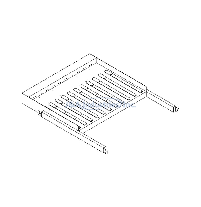 FEEDER RACK, 36" PANASONIC AVK THRU HOLE