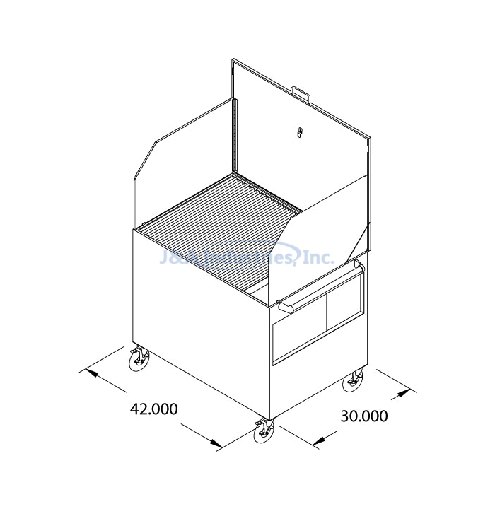 DROSS DOWNDRAFT TABLE / CART