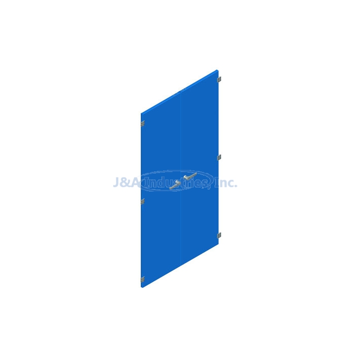 DOORS ONLY, ENCLOSURE, 70" NO WINDOW CUTOUT