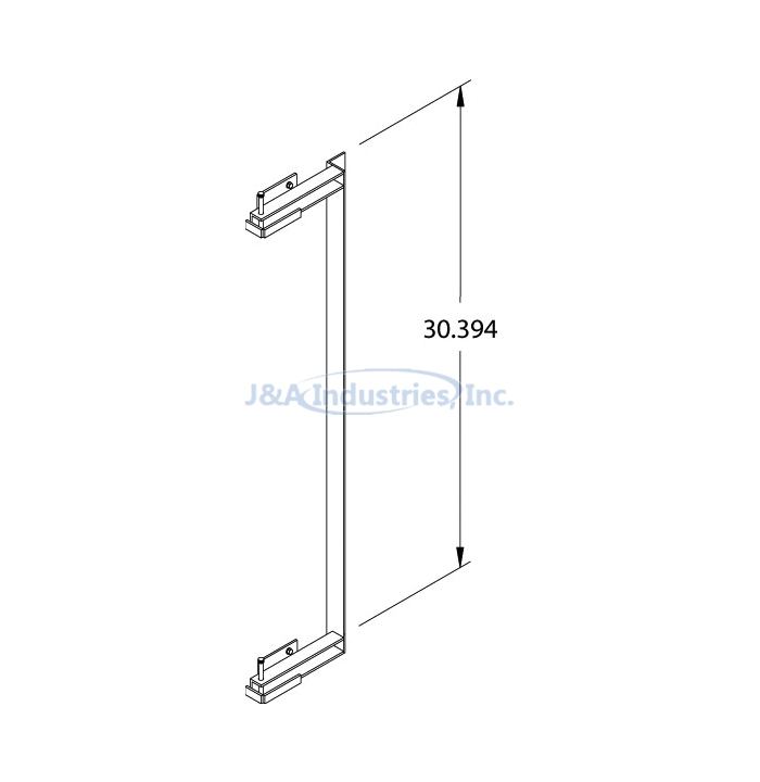 LOCKING ARM, TRAY CART, 15 SLOT, EA.®
