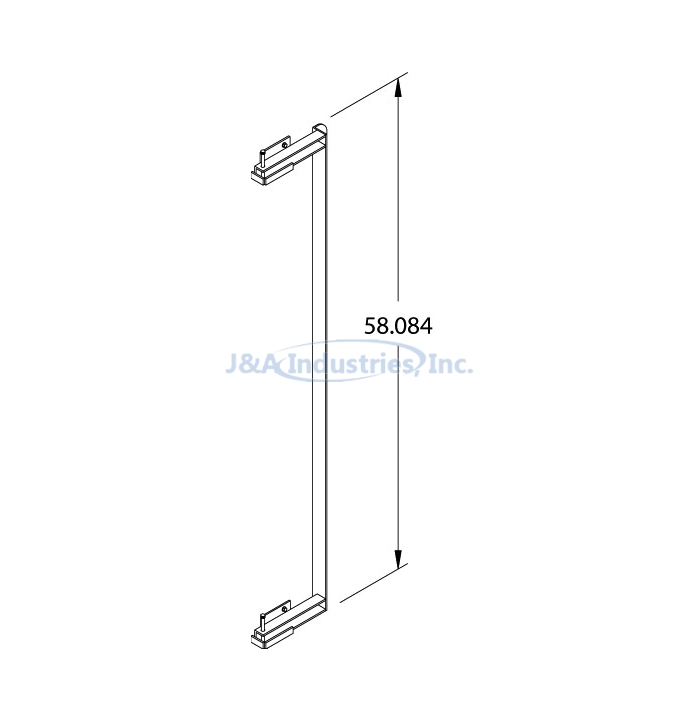 LOCKING ARM, TRAY CART, 30 SLOT, EA.®