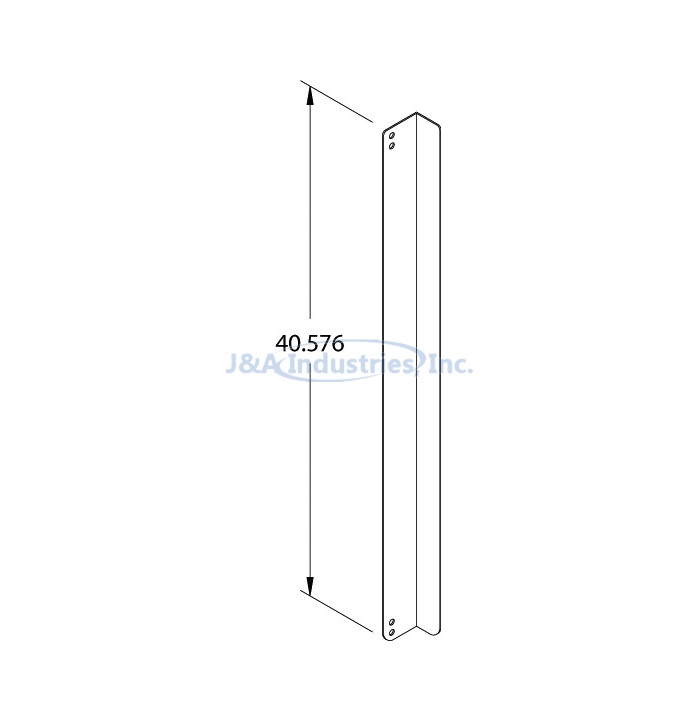 TRAY STOP BAR, 20 SLOT, EA.®