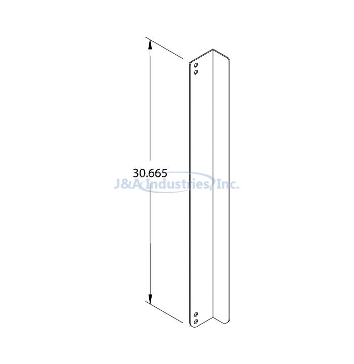 TRAY STOP BAR, 15 SLOT, EA.®