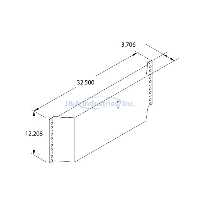 BRACKET, CHIP TUBE MODULE MOUNTING, SET OF 2