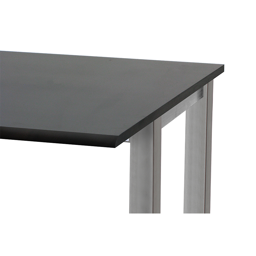 JA5000 Stainless Steel Workbench with 3/4" Thick Phenolic Resin Top, Round Front Edge - Image 2