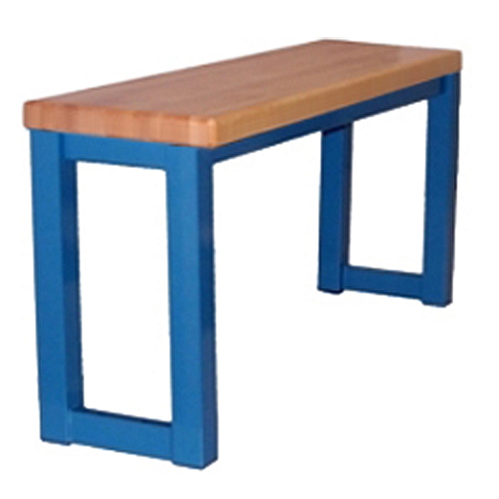 Free-standing Shelves with Solid Maple 1.75" Thick Top