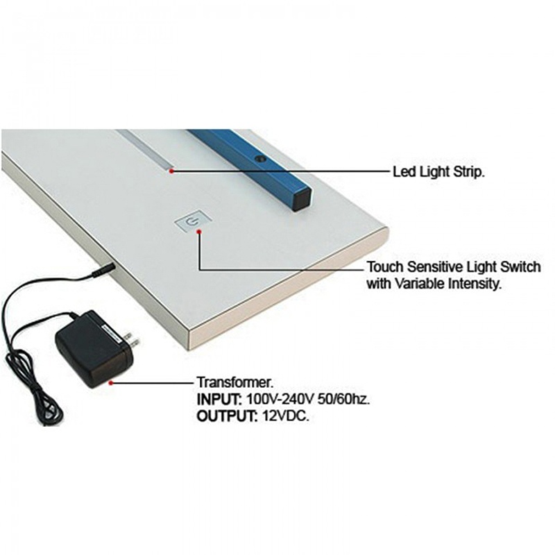 Integrated Undershelf LED Light System