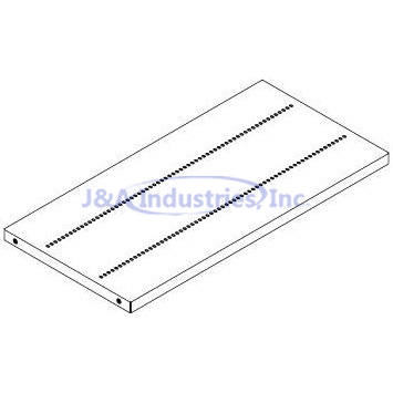 Jedec Tray Shelf 36 Single Depth