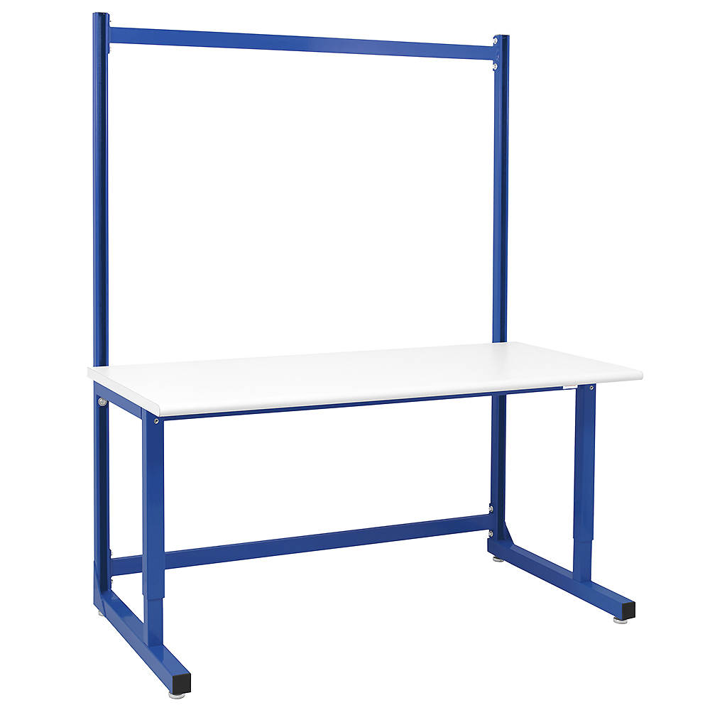 JA2000 Strut Adjustable Workbench 78" Height with LisStat™ ESD Static Control Laminate