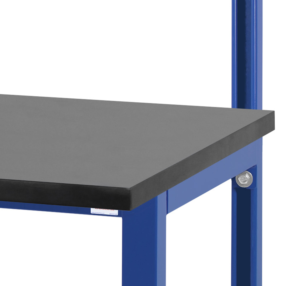 JA2000 Strut Adjustable Workbench 54" Height with 1" Thick Phenolic Resin Top - Square Cut Edge - Image 2